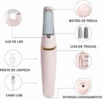 Rechargeable Electric Foot Callus Remover – 2 Heads & LED - Image 5