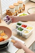 6 Grid Refrigerator Storage Box - Image 3