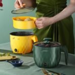 Multifunctional Non-stick Mini Electric Rice Cooker Hotpot Cooking Pot 1.5 L - Image 3